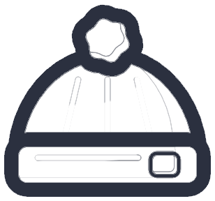 Sketch of a beanie