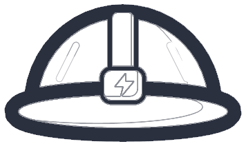 Sketch of a hard hat