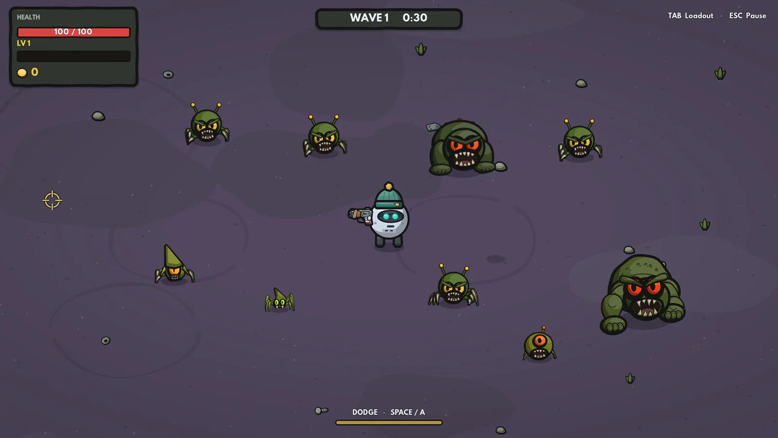 A wave in the purple spore zone